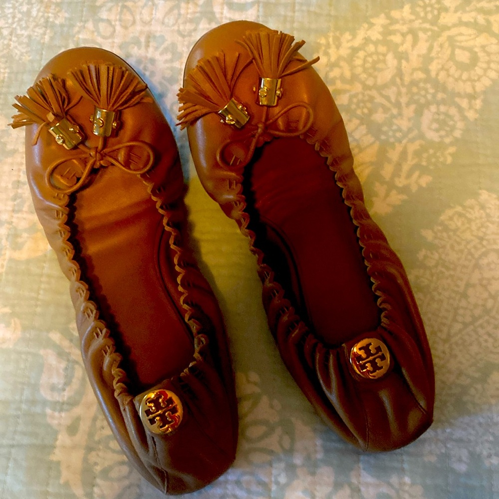 Tory Burch ballet flats in size 10